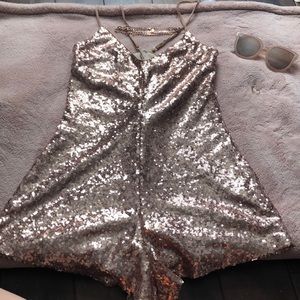Sequin Romper